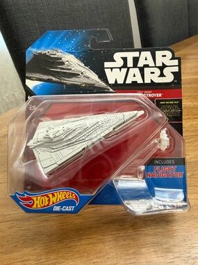 Hot Wheels Star Wars First Order Destroyer Die-Cast Toy - White